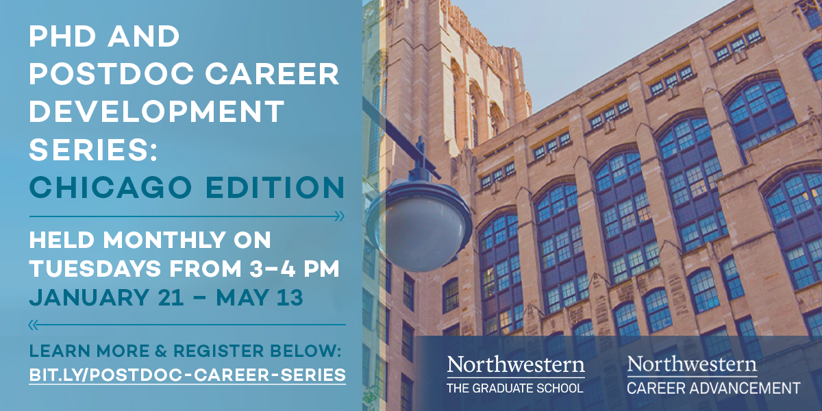 PhD and Postdoc Career Development Series: Chicago Edition